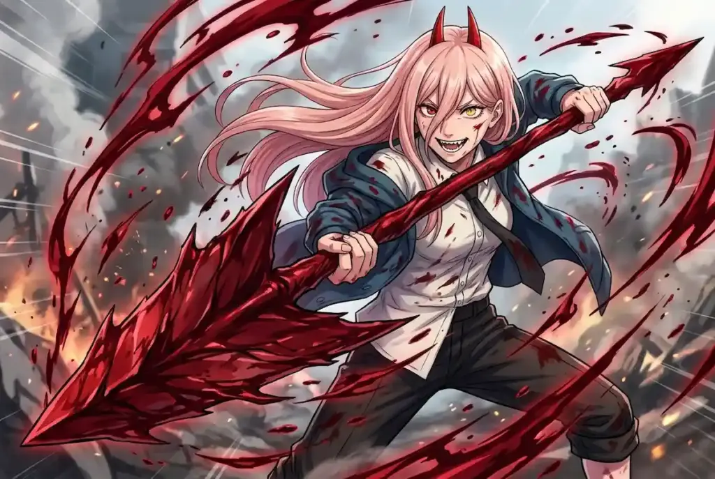 Top 20 Hottest Female Anime Characters in 2026 17 Power hottest female anime character Chainsaw Man