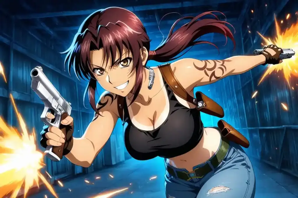 Top 20 Hottest Female Anime Characters in 2026 14 Revy hottest female anime character Black Lagoon