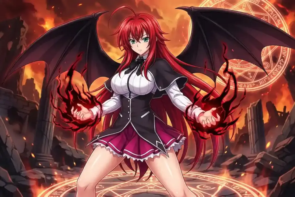 Top 20 Hottest Female Anime Characters in 2026 11 Rias Gremory hottest female anime character High School DxD